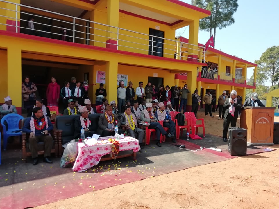 सरस्वती माविको नयाँ भवन उद्घाटन