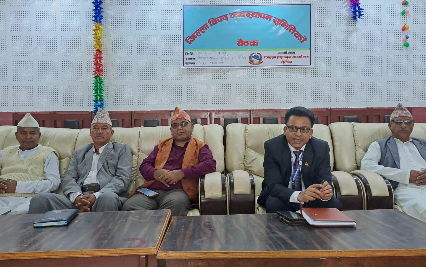 विपद व्यवस्थापनको पूर्वतयारीमा जुट्दै प्रशासन