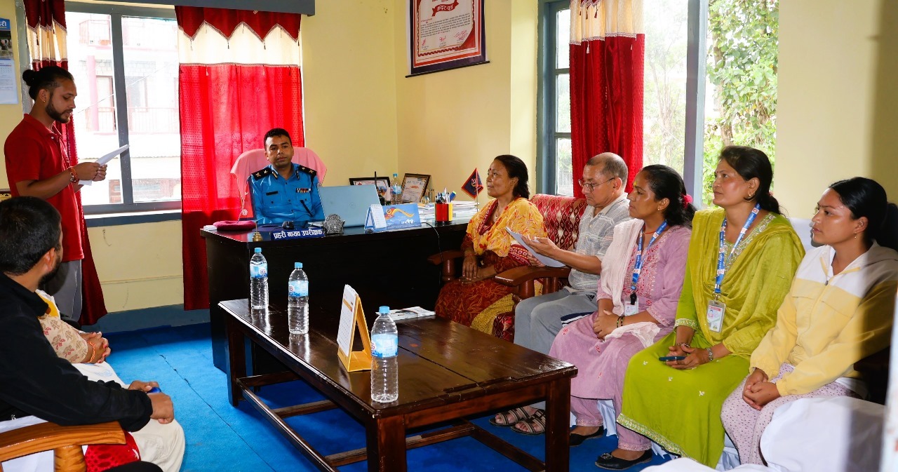 समाजमा शान्ति सुरक्षा प्रवर्द्धनमा सघाउन आग्रह