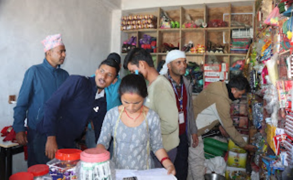चाडपर्व लक्षित ठाँटिकाँध बजार अनुगमन